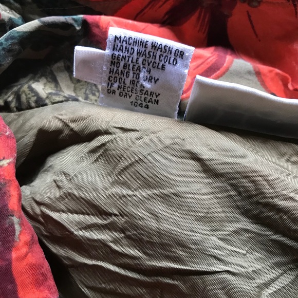 Tropical print light wind breaker - Picture 6 of 6